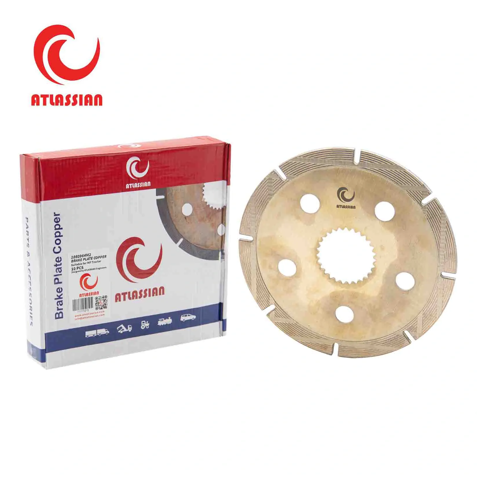 Bronze Brake Plate 285 (1860964M2)